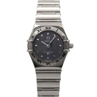 Omega Pre-owned Watches, female, Gray, Size: ONE SIZE Pre-owned Vintage Wristwatch