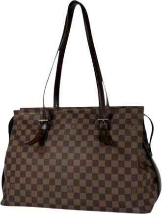 Louis Vuitton Pre-owned Tote Bags, female, Brown, Size: ONE SIZE Pre-owned Chelsea Tote Bag
