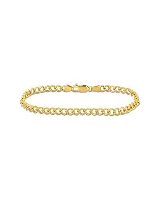 Italian Gold, Inc 14K Italian Gold Curb Link Chain Ankle Bracelet
