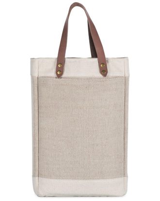 Legacy Dnu Legacy Pinot Jute 2-Bottle Insulated Wine Bag