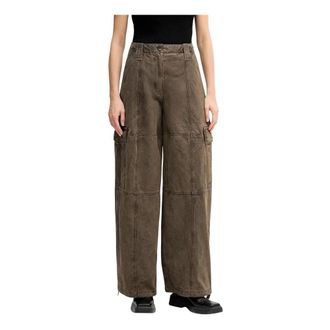 Kenzo Mujer, Vaqueros, Marr&oacute;n, Talla: M