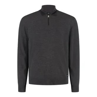Wahts Mens Knitwear, TargetGroup:Men Anthracite Melange / XXL