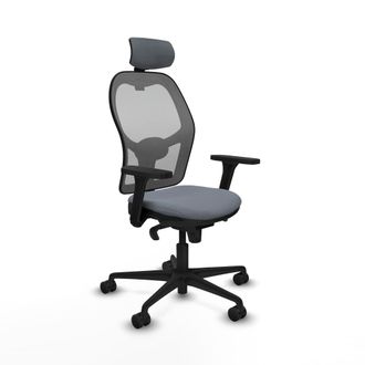 Piqueras y Crespo Silla De Oficina Piqueras Y Crespo 3d036n2 Gris Ajustable