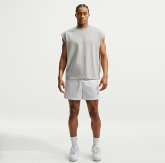 Nike Mens Standard Issue 5 Practice Mesh Basketball Shorts in White | IF1587-100