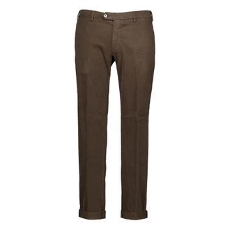 Mason's New York Chino Pants - Heren - Broeken - Bruin - Maat: M Katoen