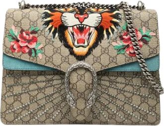 Gucci Pre-owned Cross Body Bags, female, Multicolor, Size: ONE SIZE Pre-owned Vintage Crossbody Bag