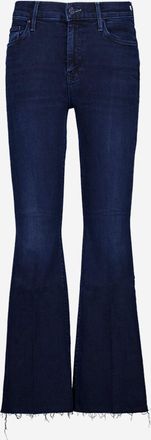 Mother Lil Weekender Fray Stretch-Baumwoll-Denim-Jeans