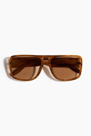 H&M Polarised Sunglasses in Brown/tortoiseshell Pattern at Nordstrom