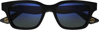 Gucci GG1641SA003 Black Frame and Lens Sunglasses - Black