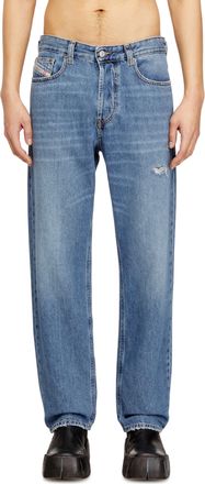 Diesel Regular Jeans - 2024 D-Macs - Jeans - Man - Blue