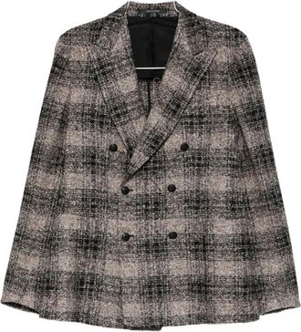 Tagliatore Jacket - Heren - Blazers - Bruin - 2XL - Denim - Jassen