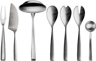 Mepra Arte Full Serving Set - 7 Pieces in Ice at Nordstrom