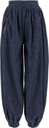 Valentino Garavani Denim Chambray Pants