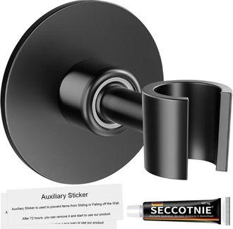 OEM [mai Usato]supporto Per Soffione Doccia Senza Foratura, Staffa Universale Per Doccia In Acciaio Inox 304, Supporto Per Soffione Doccia A Parete Con Ad