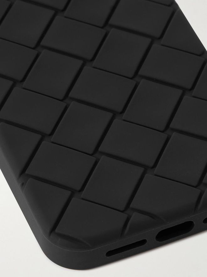 Bottega Veneta Intrecciato Rubber iPhone 13 Pro Max Case