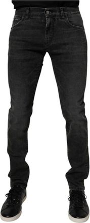 Dolce & Gabbana Heren, Jeans, Zwart, Maat: S Denim