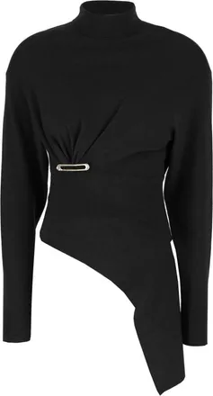 Lanvin Donna, Maglie, Nero, M, new