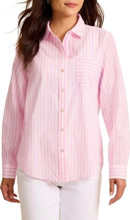 Tommy Bahama Oceanic Oasis Shirt in Lilac Chiffon at Nordstrom, Size X-Small