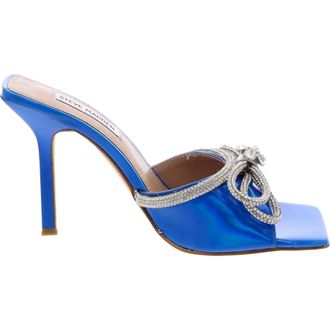 Steve Madden Embellish Heeled Sandal Blue EMBE03S1-BLU Womens