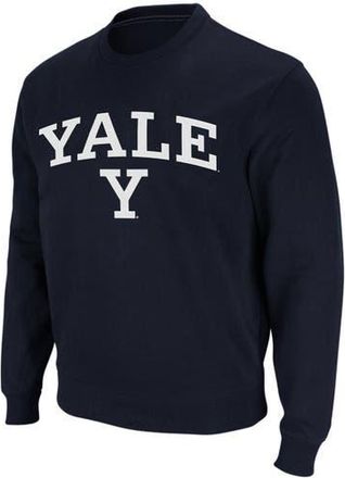 Colosseum Mens Colosseum Navy Yale Bulldogs Arch & Logo Crew Neck Sweatshirt at Nordstrom, Size Xxx-Large
