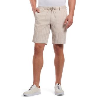 Robert Graham Fornillo Woven Drawstring Shorts in Khaki at Nordstrom Rack, Size 34