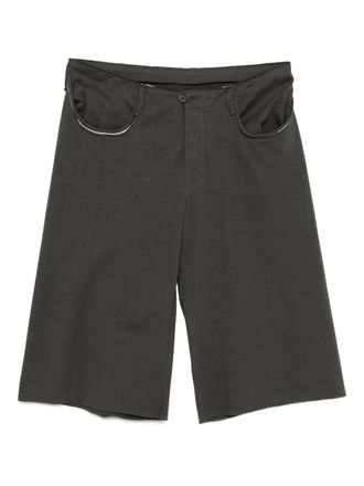 Ma+ wide-leg shorts - Grey
