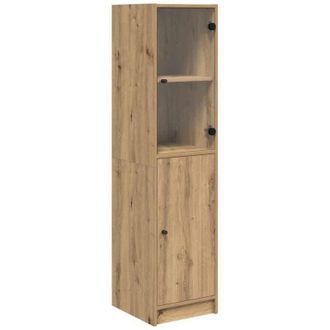 vidaXL Highboard Artisan Oak 35 x 37 x 142 cm Engineered Wood vidaXL