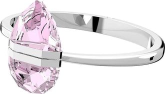 Swarovski Ladies Lucent Oversized Pink Crystal Bangle