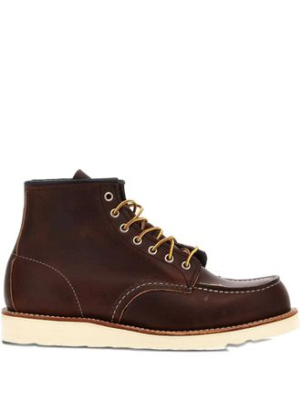 Red Wing Shoes Classic Moc contrast-stitching boots - Brown