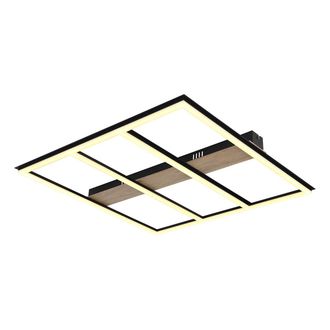 Globo Lighting Plaf&oacute;n - Froomy - Negro - Metal - Led - 67291-48 - Globo