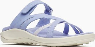 Merrell Womens Merrell District 4 Leather Womens Lavender Sandals - Purple - Size: 8