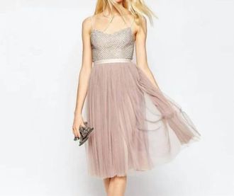 Needle & Thread Coppelia Dress In Pink