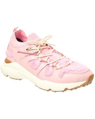 Tod's TodS Sportiva Leather & Shearling Sneaker