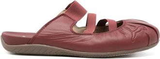 Puma Speedcat Logo-embossed Leather Mules