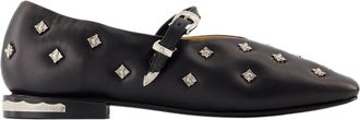 Toga Archives Aj1342 Ballerinas - Toga Pulla - Leather - Black