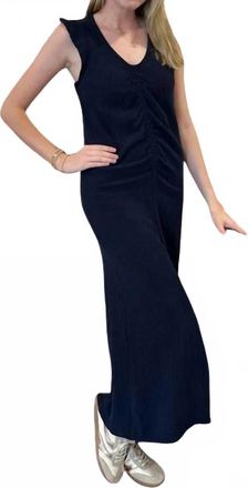 bobi Womens Cinched Front Dress In Galaxy