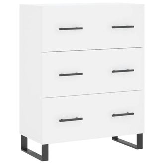 Berkfield Home Sideboard White 69.5x34x90 cm Engineered Wood