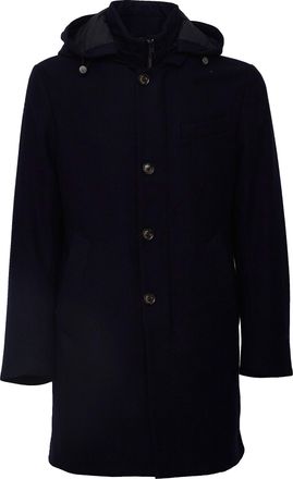 Montecore Black Rain System Detachable Hood Coat