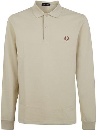 Fred Perry Long Sleeve Plain Shirt