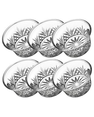 Godinger Set Of 6 Dublin Crystal Prep Bowls