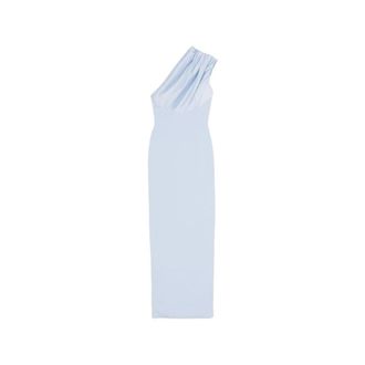 Solace London Maxi Dresses, female, Blue, Size: 2XS Solace London Dresses Light Blue