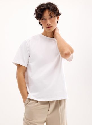 Lindbergh Mens Thick jersey loose T-shirt