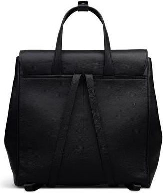 Radley London Mayfair Lane Medium Flapover Leather Backpack in Black at Nordstrom Rack