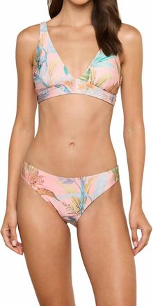 L'agence Palm Nicole Bottom In Pink Multi
