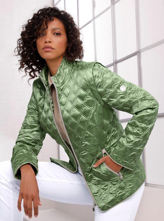 Cr&eacute;ation L Daunenjacke CREATION L PREMIUM, Damen, Gr. 36, eucalyptus, 55% Polyester, 45% Polyamid, Wattierung:90% Daunen, 10% Federn, unifarben, Jacken Daunenjac