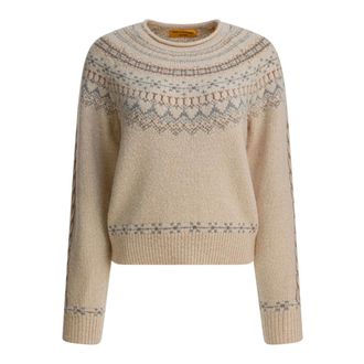 Guest In Residence Dames, Truien, Beige, Maat: S Wol