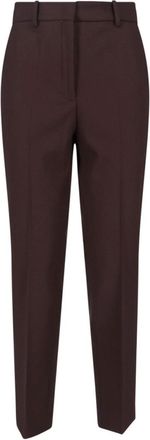 Incotex Straight-Leg Trousers With Mid-Rise Elastic Waistband And Tailored Finish