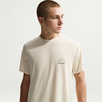 Nike Mens Stride Dri-FIT ADV Short-Sleeve Running Top in White | IO0543-113