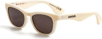 Marni Zasth Zonnebrillen - Dames - Zonnebrillen - Beige - 52 MM - Accessoires