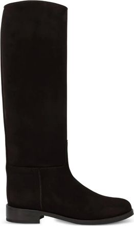 Maretto Suède knielaarzen - Bruin